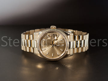 18ct gold Rolex Day-Date President Band